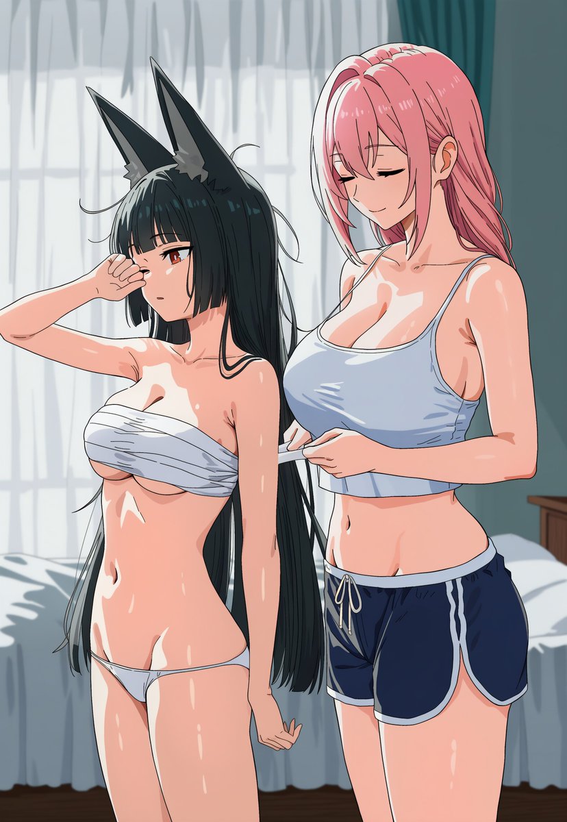 megumin_aiart's tweet photo. tsukishiro yanagi &amp; hoshimi miyabi
#TsukishiroYanagi #hoshimimiyabi #星見雅 #月城柳
#NovelAI https://t.co/ctsz9yOCYd