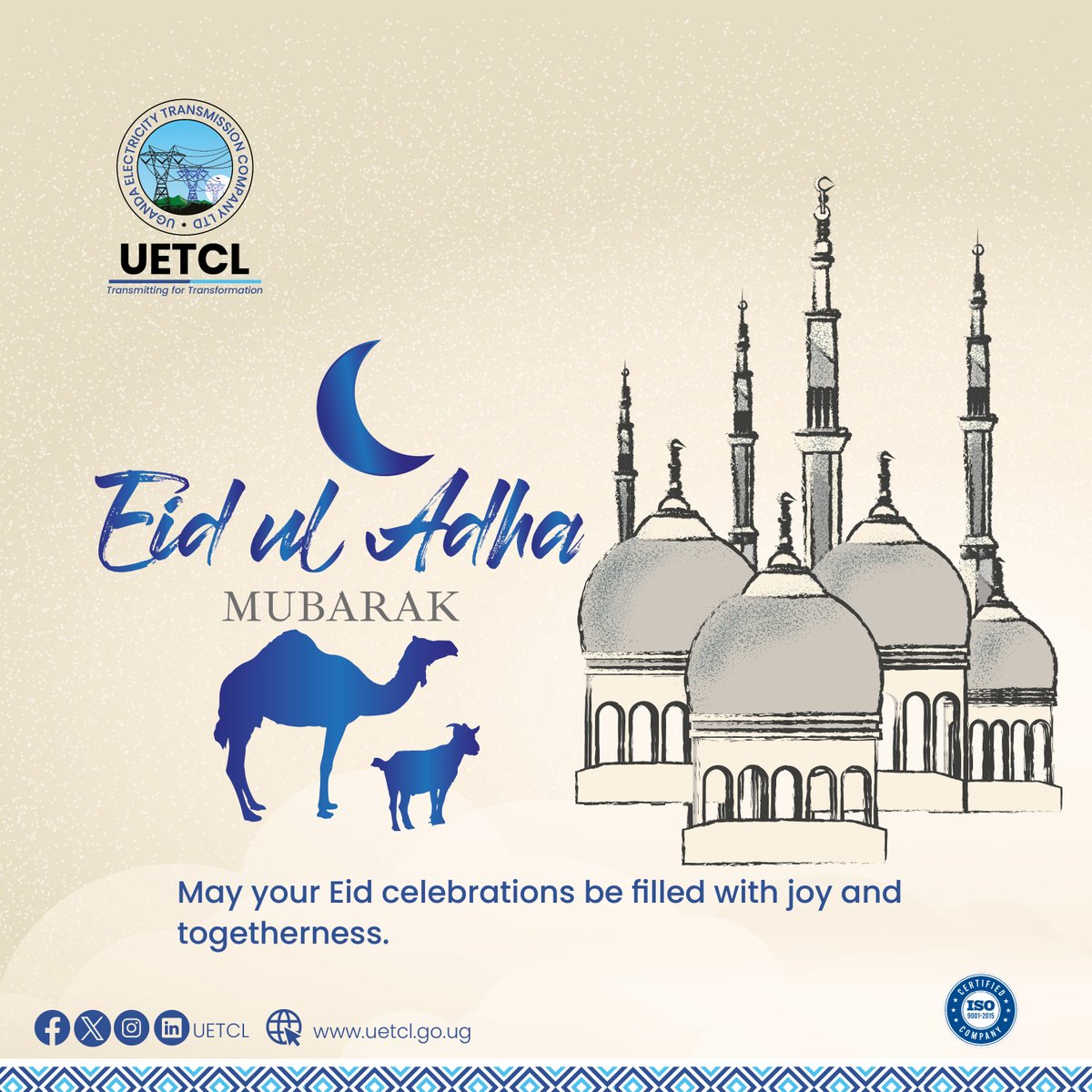 Joshua Karamagi, CFA (@uetcl_ceo) on Twitter photo Wishing our Muslim colleagues a happy and blessed #EidAlAdha <a href="/KwameEjalu/">Kwame Ejalu</a> <a href="/ERA_Uganda/">ERA Uganda</a> <a href="/NankabirwaRS/">Ruth Nankabirwa Ssentamu</a>. Wishing our Muslim colleagues a happy and blessed #EidAlAdha <a href="/KwameEjalu/">Kwame Ejalu</a> <a href="/ERA_Uganda/">ERA Uganda</a> <a href="/NankabirwaRS/">Ruth Nankabirwa Ssentamu</a>.