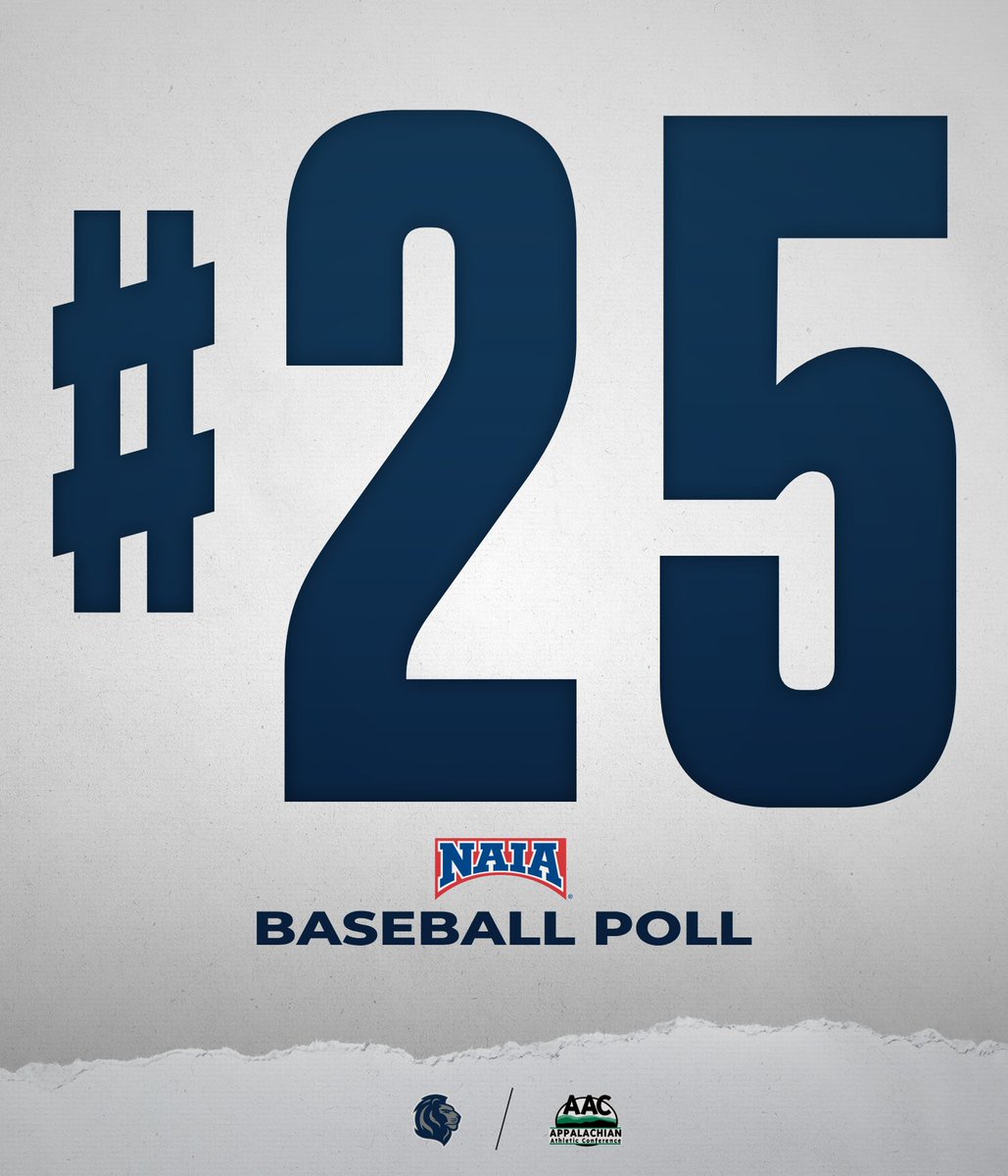 AAC Sports (@aacsports) on Twitter photo ⚾️FINAL NUMBERS
Three #AACBB teams landed in the final #NAIABaseball Coaches' Poll with two in the Top 10
<a href="/twbulldogs/">TWU Bulldogs</a> - No. 5
<a href="/RU_Eagles/">Reinhardt Athletics</a> - No. 9
<a href="/JohnsonRoyals/">Johnson Royals</a> - No. 25
#ProudToBeAAC | #TheRightWayToPlay ⚾️FINAL NUMBERS
Three #AACBB teams landed in the final #NAIABaseball Coaches' Poll with two in the Top 10
<a href="/twbulldogs/">TWU Bulldogs</a> - No. 5
<a href="/RU_Eagles/">Reinhardt Athletics</a> - No. 9
<a href="/JohnsonRoyals/">Johnson Royals</a> - No. 25
#ProudToBeAAC | #TheRightWayToPlay