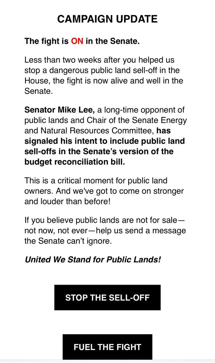 Wake up you clueless trumpers, GOP is not your friend when it comes to public lands, they plot to privatize our glorious heritage