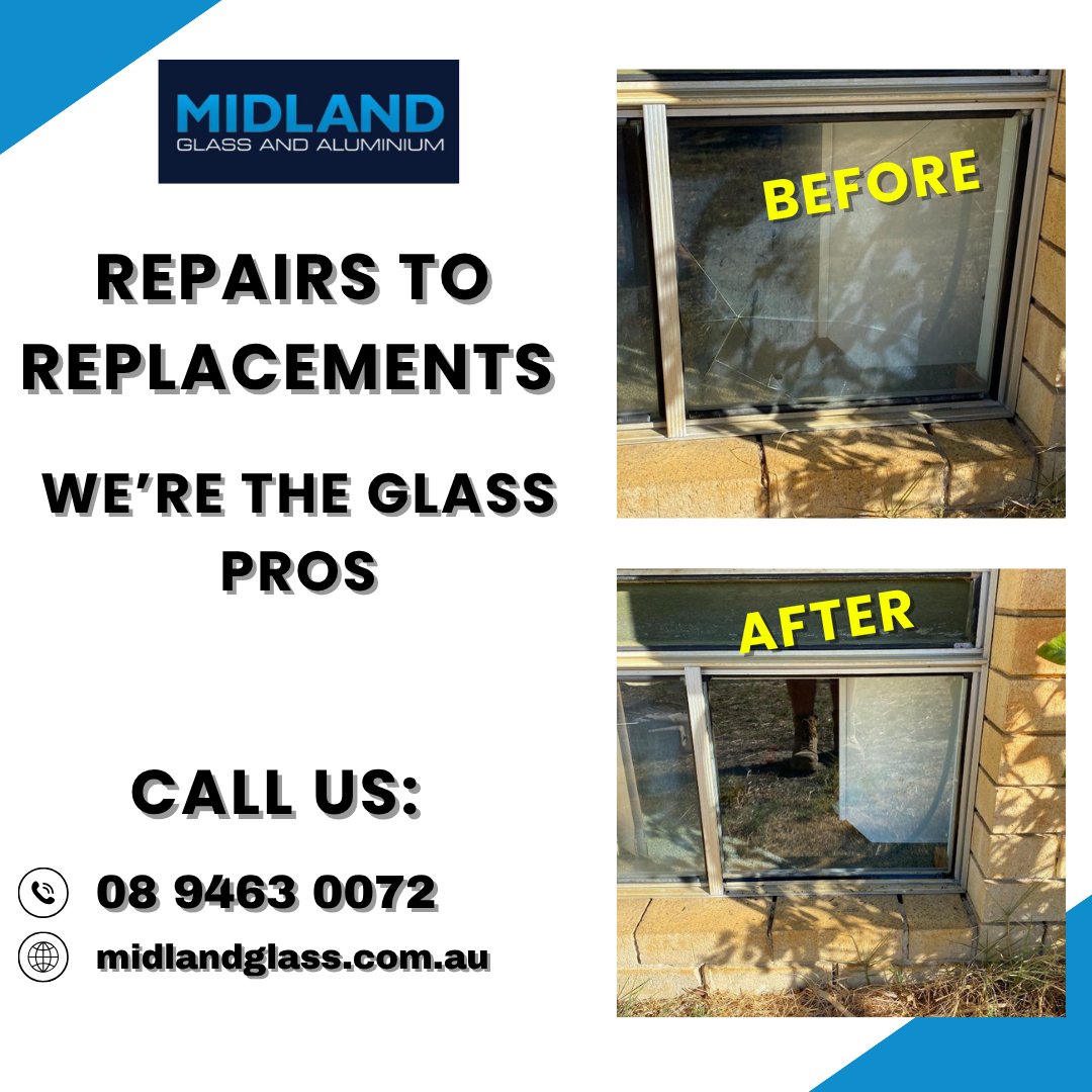 midlandglass_'s tweet image. Glass problems? Solved. From repairs to replacements, we do it right. 🛠️✨ 

For further details, feel free to reach out to us at 08 9463 0072.

#GlassInstallationsPerth #PerthGlassArt #CustomGlassDesigns #GlassCraftsmanship
#PerthInteriorGlass #GlassFeatureWalls