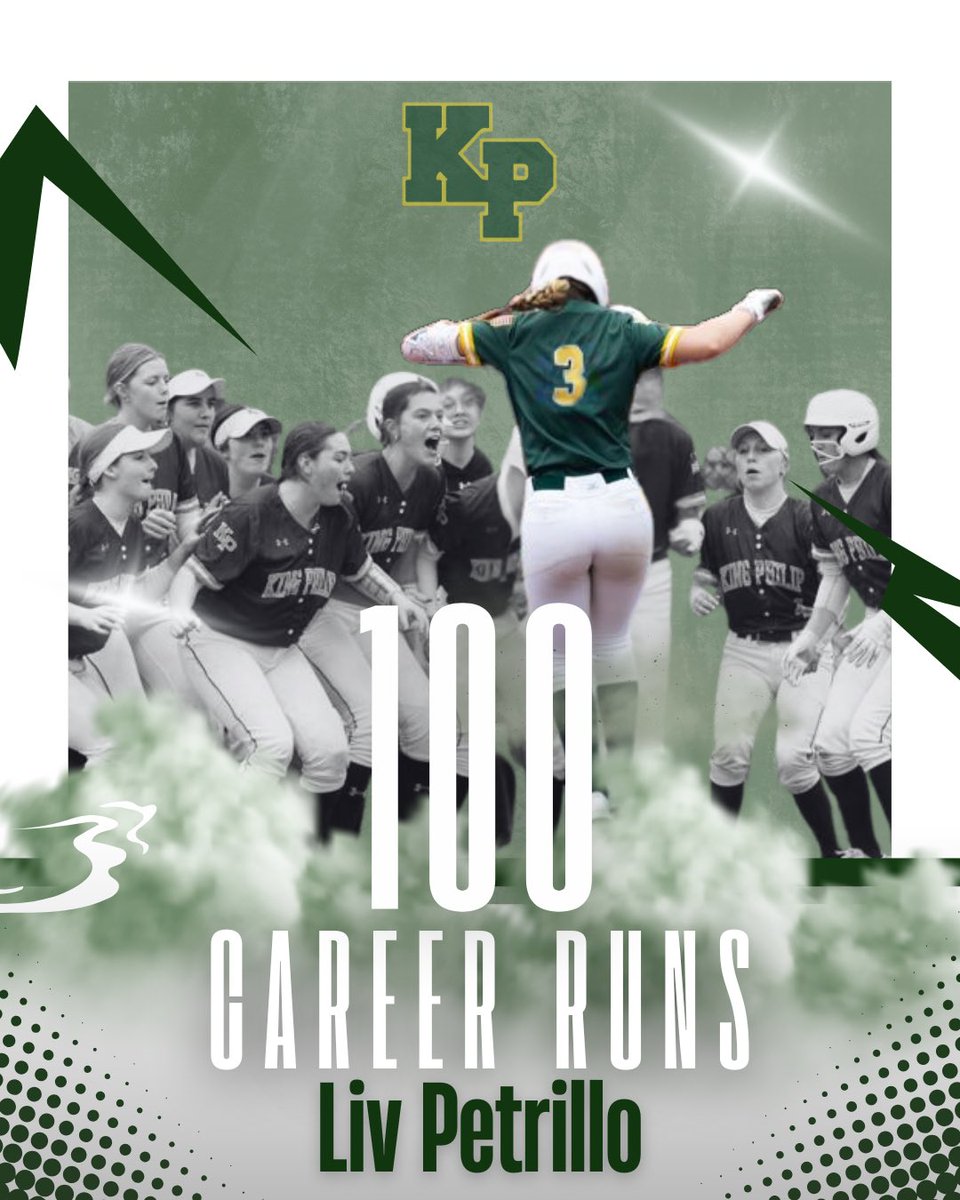 Coach Kate (@kphssoftball) on Twitter photo Milestone night for our senior captain <a href="/livpetrillo2025/">Olivia Petrillo 2025</a>
Liv launched a BOMB tonight for her 100th career hit and also crossed the plate for the 100th run of her career — all in the same game! 💥👏
An incredible achievement! We’re so proud of you, Liv! <a href="/HockomockSports/">HockomockSports</a> Milestone night for our senior captain <a href="/livpetrillo2025/">Olivia Petrillo 2025</a>
Liv launched a BOMB tonight for her 100th career hit and also crossed the plate for the 100th run of her career — all in the same game! 💥👏
An incredible achievement! We’re so proud of you, Liv! <a href="/HockomockSports/">HockomockSports</a>