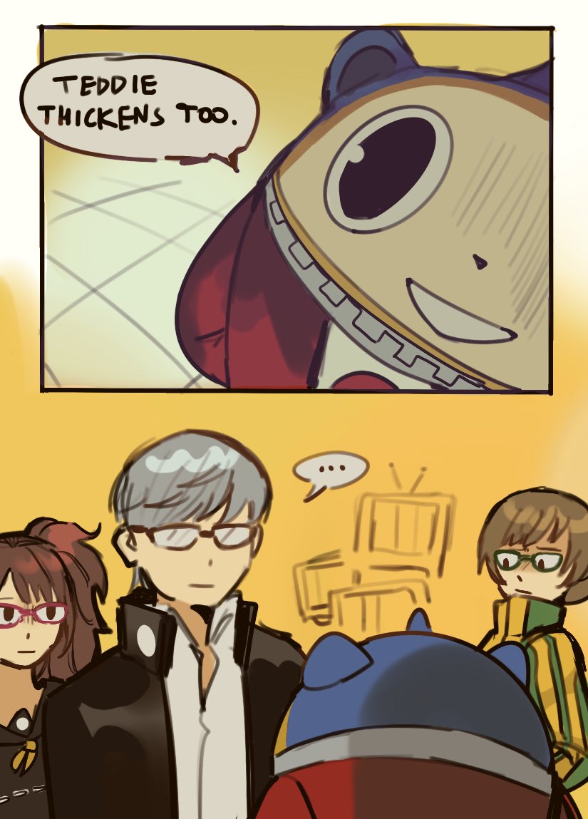 We’ll never know what Teddie meant…