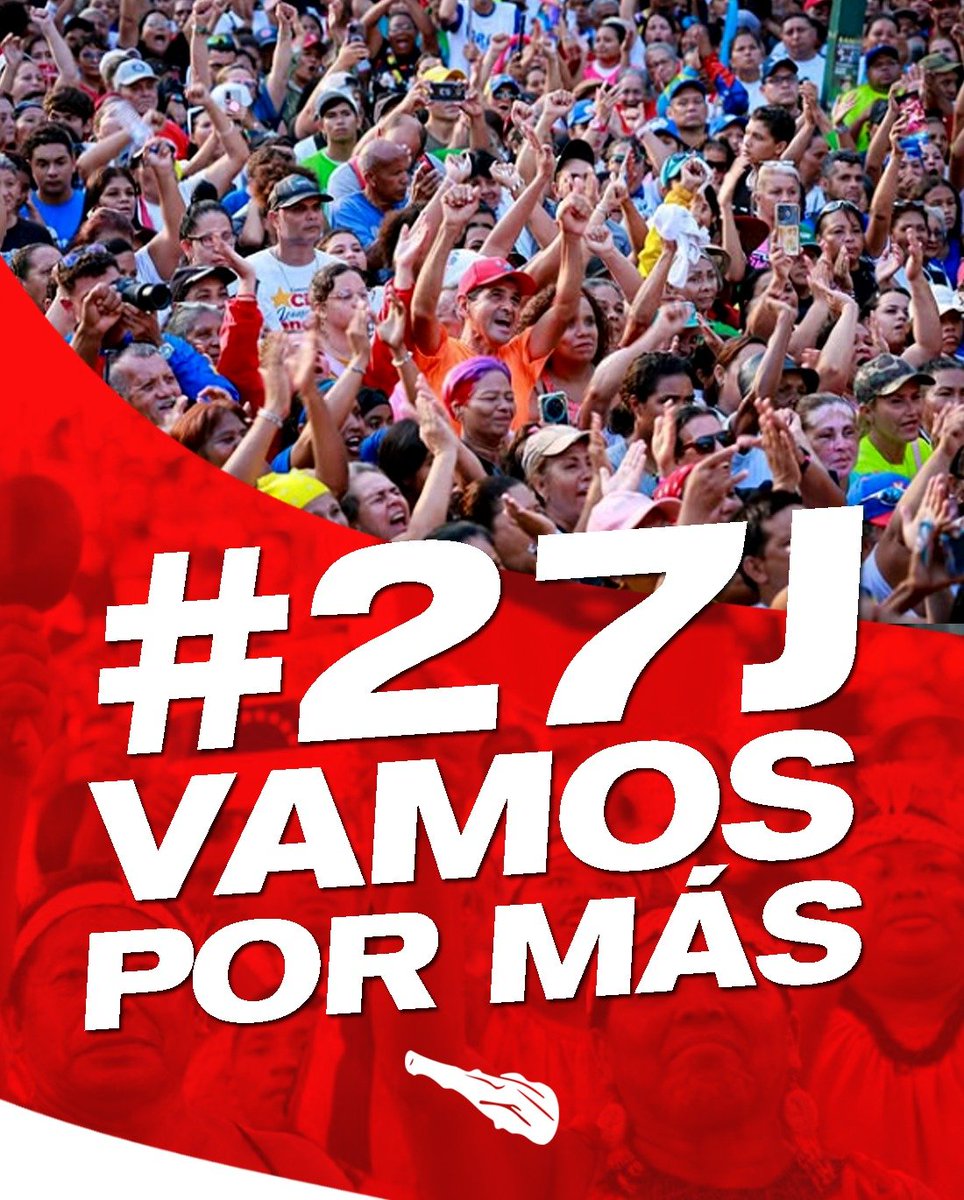 #27JVamosPorMás