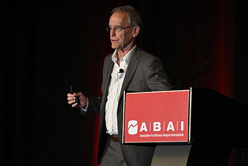 Dr. Ray Miltenberger, director of the USF Applied Behavior Analysis program, delivered the prestigious Montrose Wolf/Don Baer Lecture at the 2025  Association for Behavior Analysis International Convention in Washington, D.C. ➡️usf.edu/cbcs/news/2025…