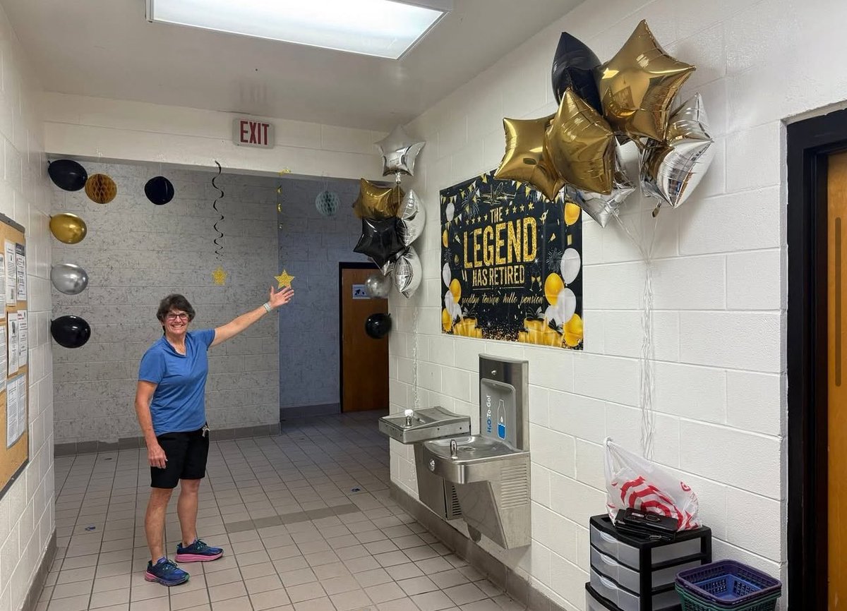 Taking a moment to thank Coach Kay for her incredible commitment and dedication to Ridgeview. Your impact on our athletes and community will be felt for years to come. Wishing you all the best in your next chapter—happy retirement, Coach! 💙🐾