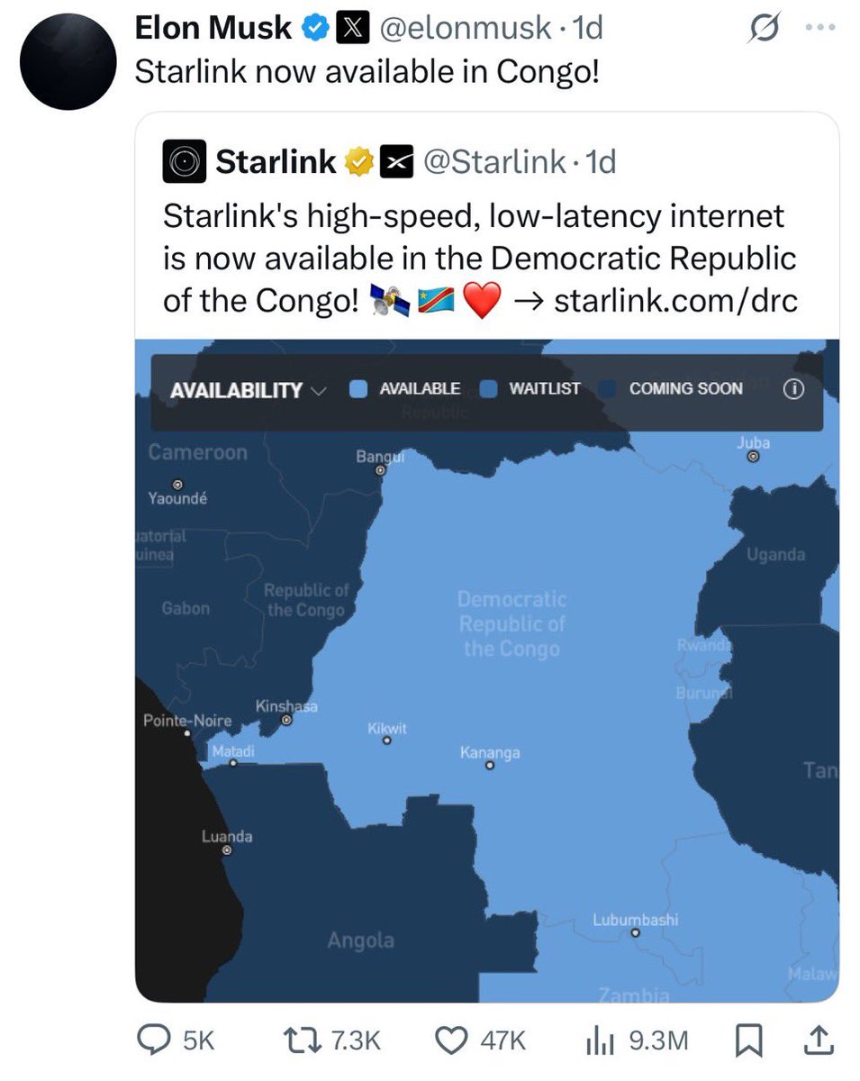 #MPA 2025 Elections
Thank you <a href="/elonmusk/">Elon Musk</a>.

#DouglasKabunda for MPA President 

Iwacyu Naho tuzayigezaho🙏