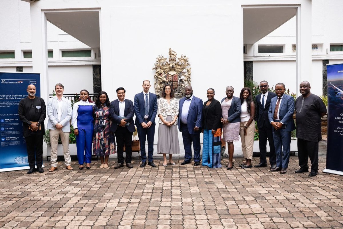 Ghana’s business landscape is evolving; so are the opportunities. 

Another insightful CEO breakfast today, exploring 🇬🇭’s economic trends and prospects for 🇬🇧🇬🇭 business future. 

Thank you to <a href="/British_Airways/">British Airways</a> and @UKGCC_Accra for putting this together. 

#GoFarGoTogether