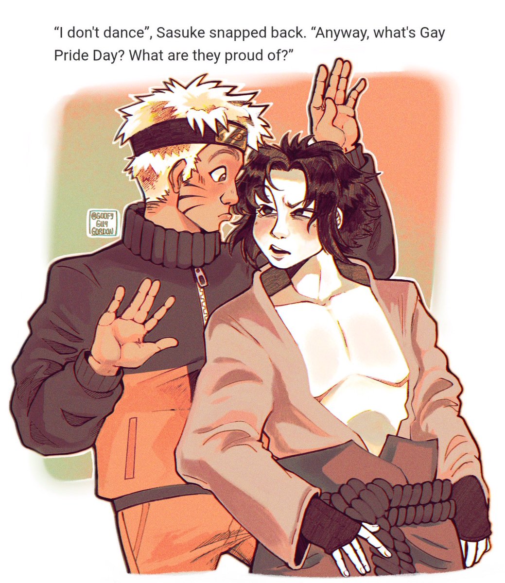 goofyguygordon's tweet image. Happy pride month to this iconic quote 🏳️🌈
#naruto #narutoshippuden #sasunaru