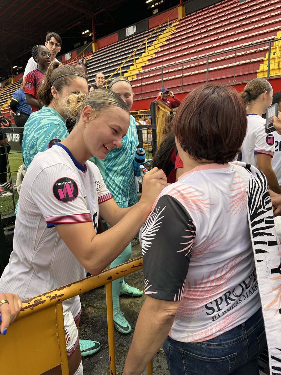 Kennedy Fuller (@kennedyfuller07) on Twitter photo Things you love to see . . .
<a href="/weareangelcity/">Angel City FC</a> have the BEST fans in the world! #CostaRica #usynt #u20concacaf Things you love to see . . .
<a href="/weareangelcity/">Angel City FC</a> have the BEST fans in the world! #CostaRica #usynt #u20concacaf