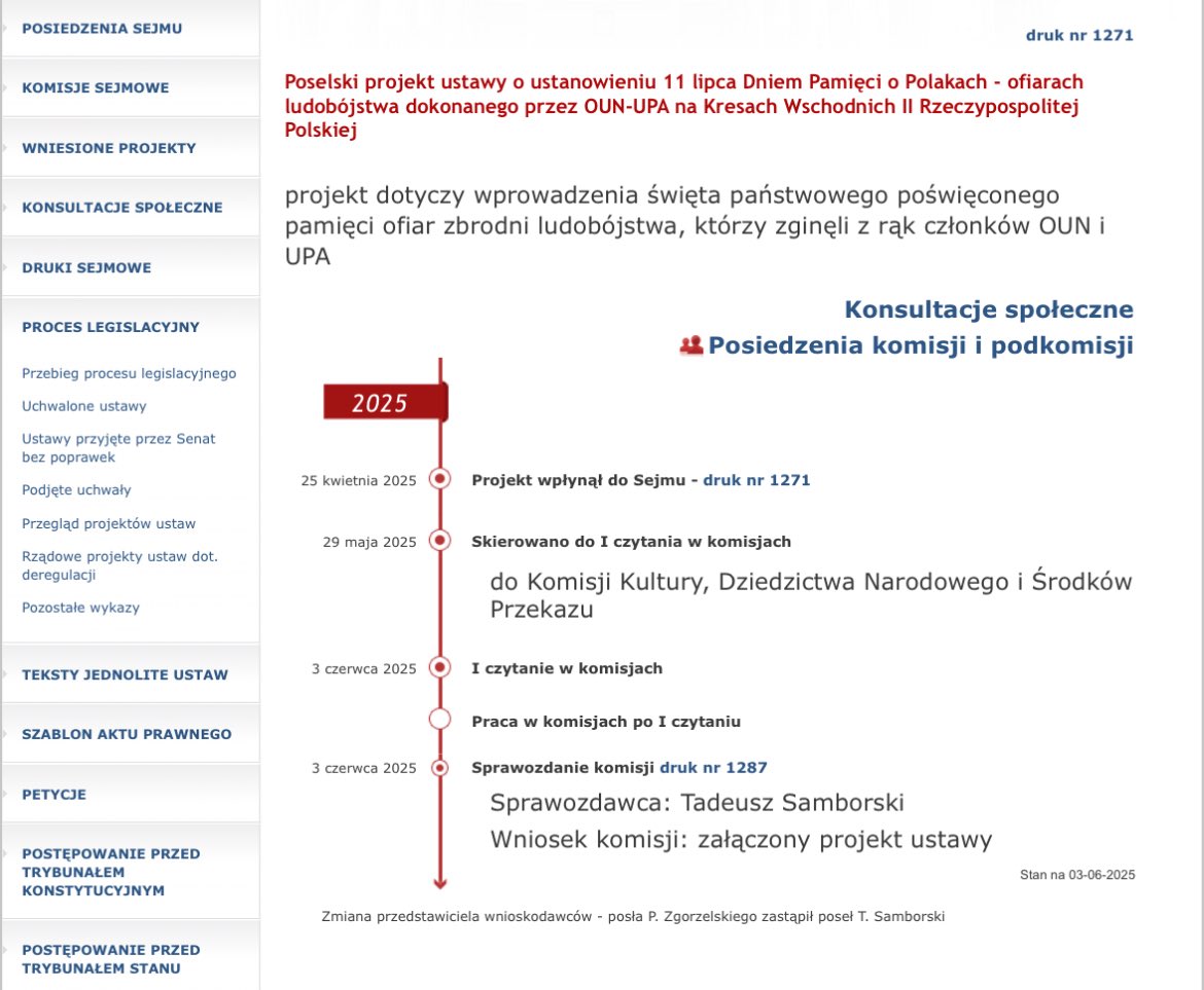 Miłosz Motyka (@motykamilosz) on Twitter photo TAK KŁAMIE <a href="/KONFEDERACJA_/">Konfederacja</a> i <a href="/KonradBerkowicz/">Konrad Berkowicz</a>❗️
„Wasz” projekt?! Ustawa o ustanowieniu 11 lipca Dniem Pamięci o Polakach - ofiarach ludobójstwa dokonanego przez OUN-UPA na Kresach Wschodnich II RP jest autorstwa <a href="/nowePSL/">🍀 PSL</a>! Wy nie macie NIC wspólnego z tym projektem! TAK KŁAMIE <a href="/KONFEDERACJA_/">Konfederacja</a> i <a href="/KonradBerkowicz/">Konrad Berkowicz</a>❗️
„Wasz” projekt?! Ustawa o ustanowieniu 11 lipca Dniem Pamięci o Polakach - ofiarach ludobójstwa dokonanego przez OUN-UPA na Kresach Wschodnich II RP jest autorstwa <a href="/nowePSL/">🍀 PSL</a>! Wy nie macie NIC wspólnego z tym projektem!