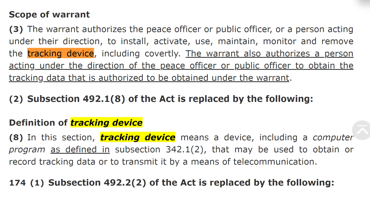 🚨🚨MAJOR BREAKING

CARNEY'S BILL C-2

PERMITS POLICE TO ADD TRACKING SOFTWARE TO YOUR ELECTIONIC DEVICES, COVERTLY

AND IT CAN GAG TECH COMPANIES FROM DISCLOSING THE INSTALLATION