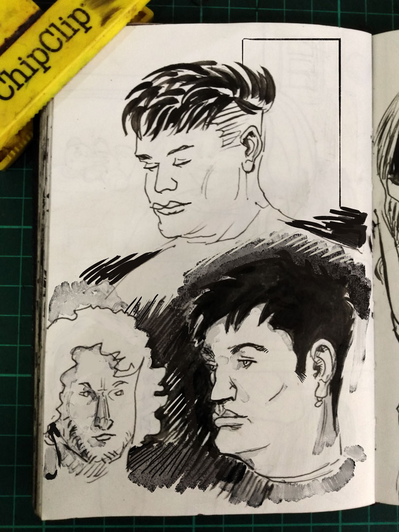 carlosxforce's tweet photo. Haircut at the barbershop💈#Sketch nº198
#inks #inksketch #sketchbook #quicksketches #traditionalinks #inkdrawing #drawing #dibujos #dailysketch #sketchbookdrawing #lifedrawing #figuredrawing #urbansketchers #urbansketching #urbansketch #buenosaires #barbershop #haircut https://t.co/HVJOw956uK