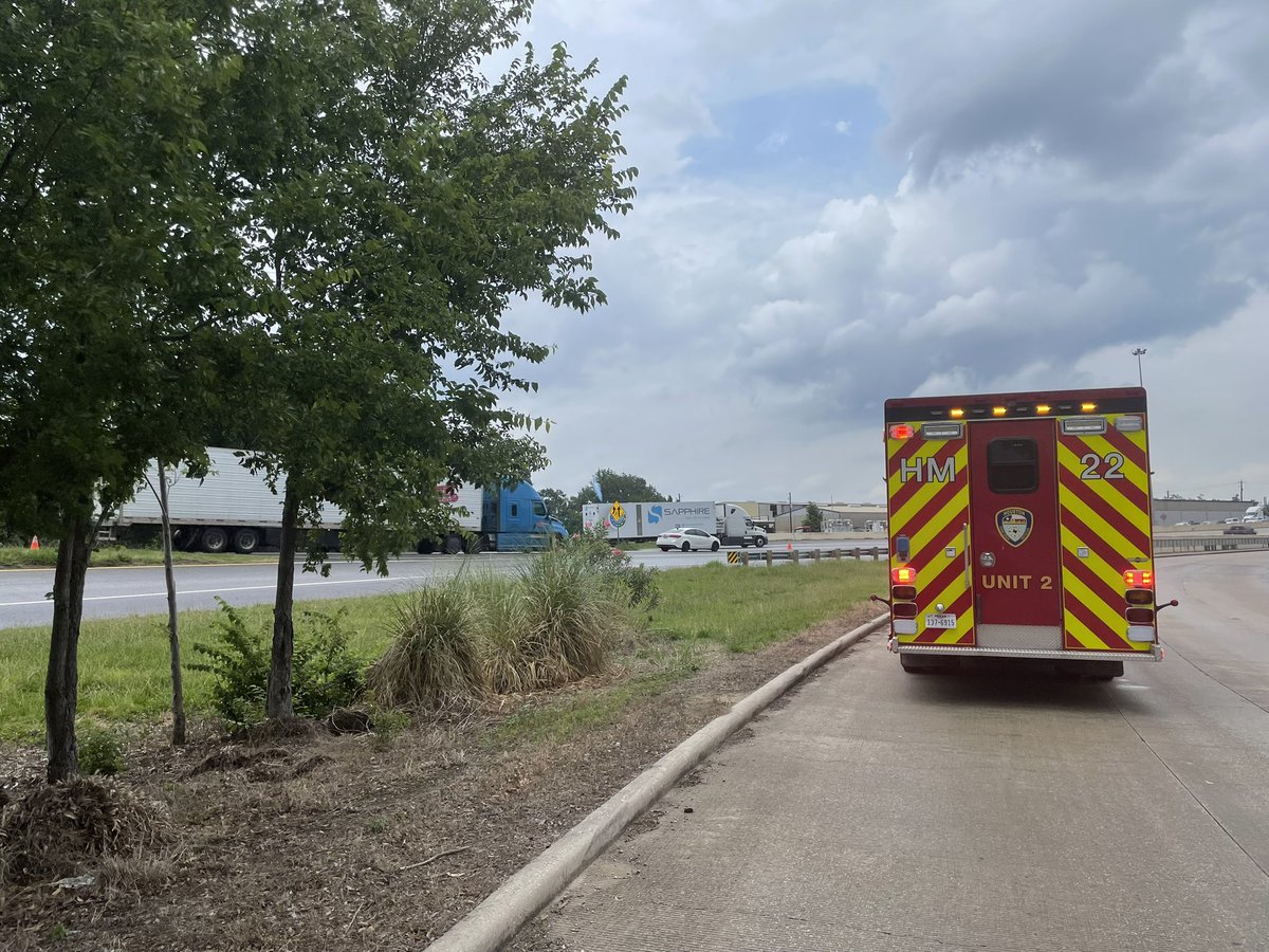 Hazardous Material Incident North Loop E/B at North Freeway. Several closures please avoid the area. 202
