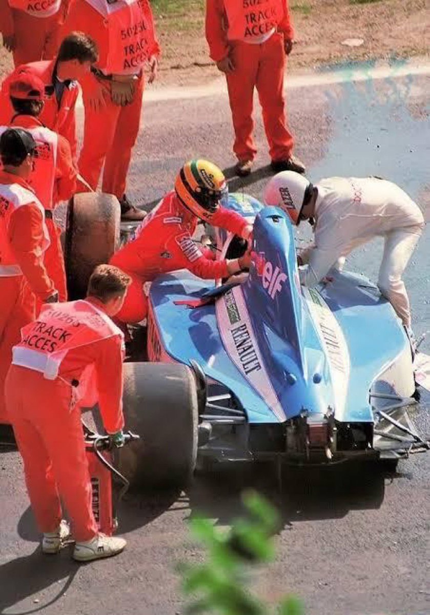 "Ayrton Senna saved my life."

- Erik Comas