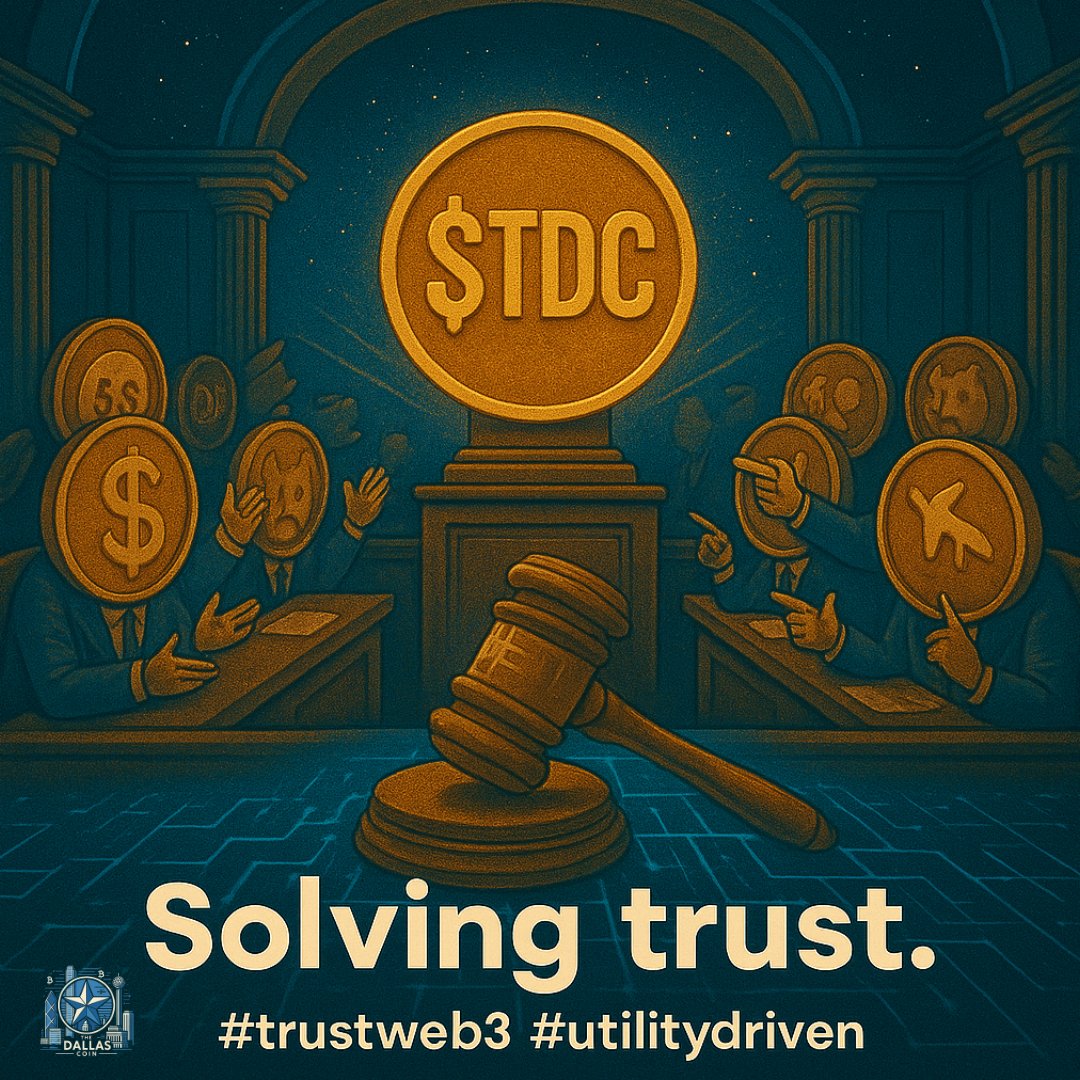 TheDallasCoin's tweet image. “Let’s be honest…”

Let’s be honest —
Crypto has a trust problem.
The Dallas Coin is solving that with transparency, utility, and community.

#dallascoin #dallas #trustweb3 #utilitydriven #blockchain