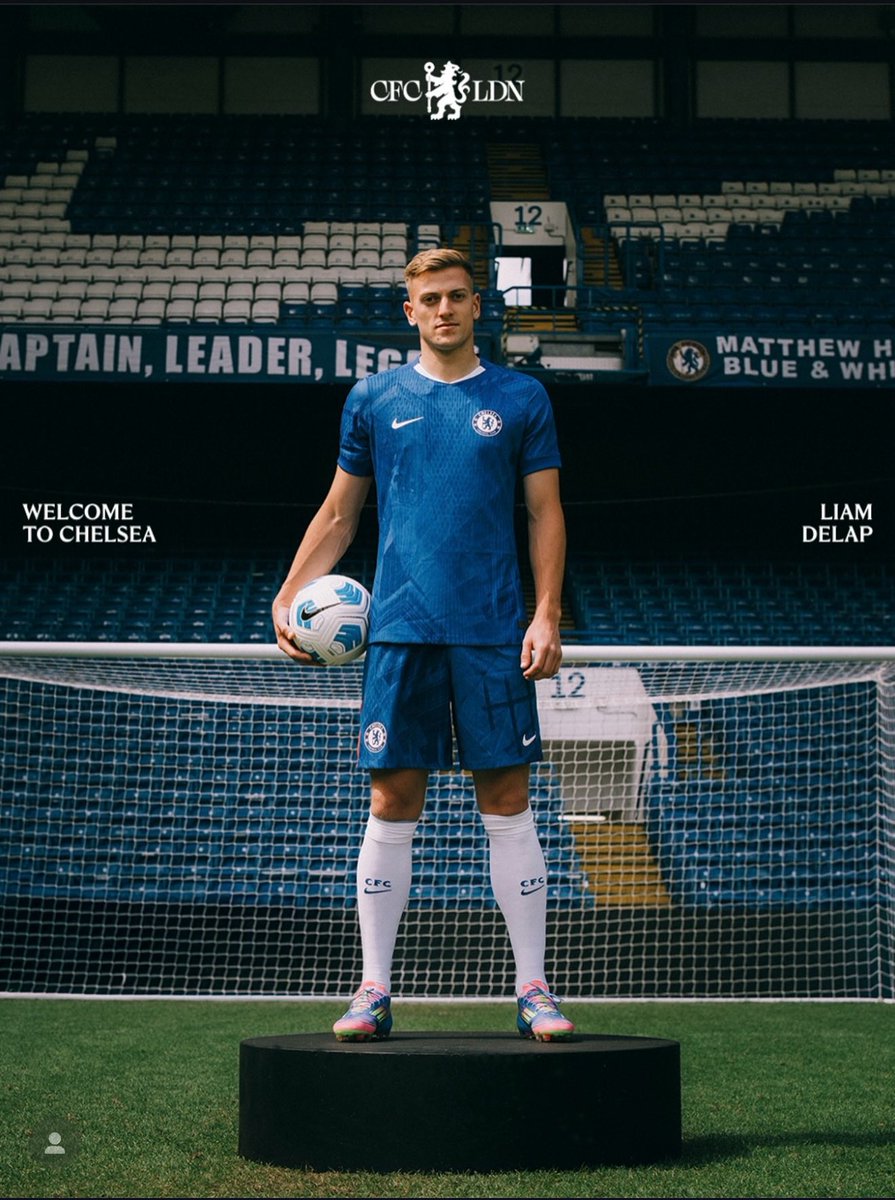 Welcome to <a href="/ChelseaFC/">Chelsea FC</a> #Liamdelap