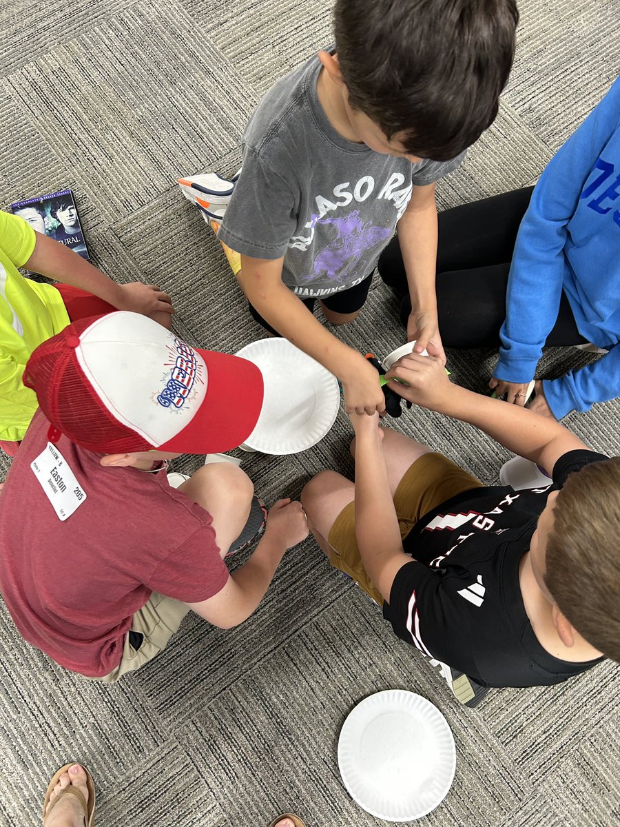 InventProsper's tweet photo. Penguins took flight on Day 3 at Camp Invention Discover! 🐧🚀 Our campers engineered, tested, and launched their creations with serious style. Innovation + fun = success! #CampInvention #PenguinLaunch #STEMinAction #DiscoverCamp https://t.co/uRuMQCAVIl
