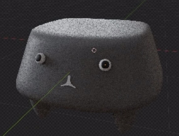 Starbruhz's tweet image. Was making a model of Pebble and was goofing around.
He saw things😂
#dandysworld #dandysworldpebble