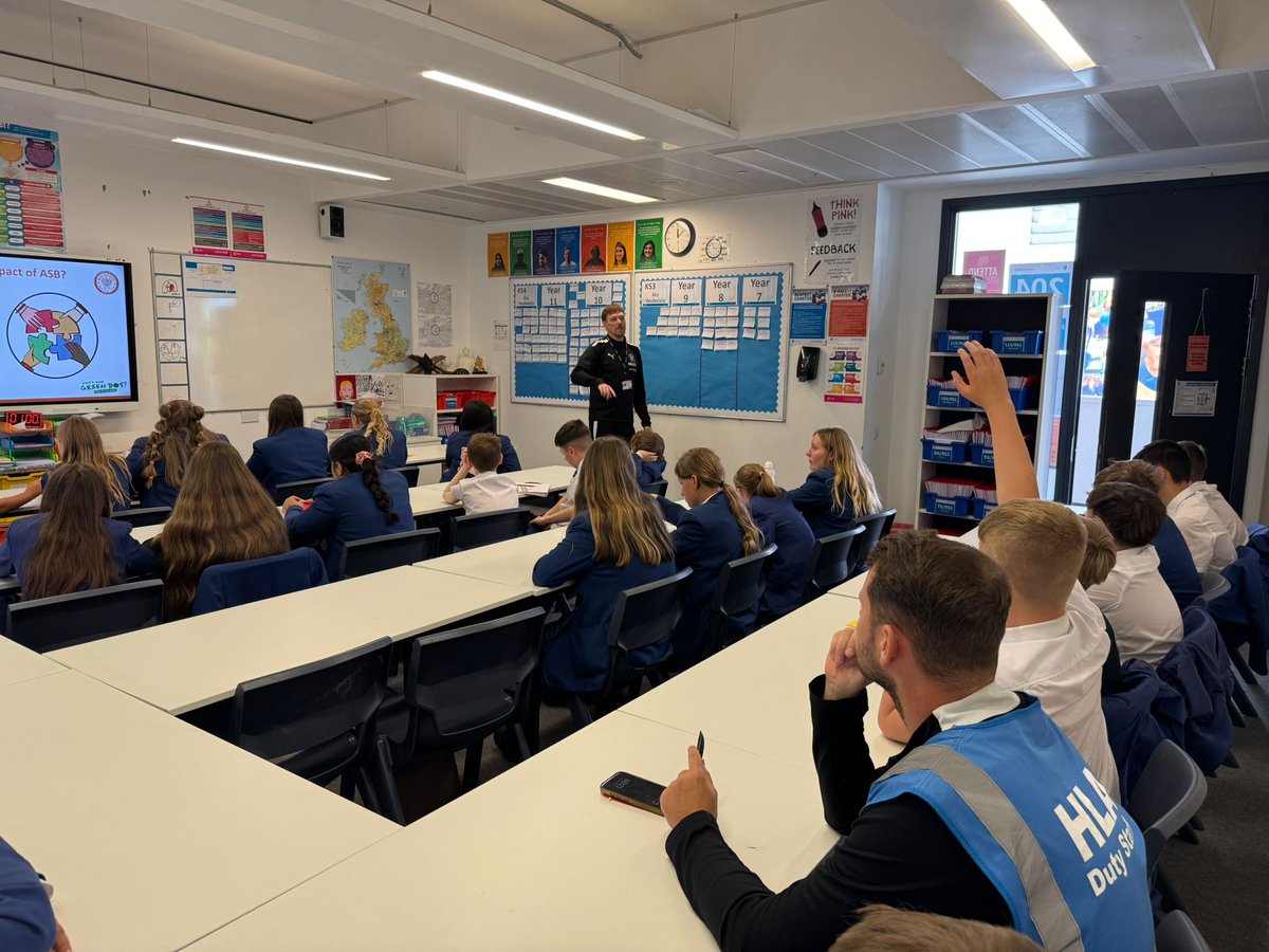 Highfield Leadership Academy (@highfieldla) on Twitter photo Our Y7s had a great morning with <a href="/BFCCT_/">Blackpool FC Community Trust</a> on the first part of the #saferstreets programme. They showed great engagement and behaviour as they discussed issues around anti-social behaviour and citizenship. Looking forward to the next session. #wearestar #beyourbest Our Y7s had a great morning with <a href="/BFCCT_/">Blackpool FC Community Trust</a> on the first part of the #saferstreets programme. They showed great engagement and behaviour as they discussed issues around anti-social behaviour and citizenship. Looking forward to the next session. #wearestar #beyourbest