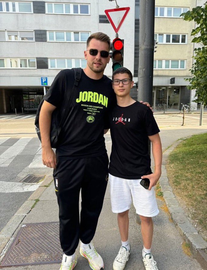 لوكا دونشيتش في اخر تحديث له اليوم 📸😎