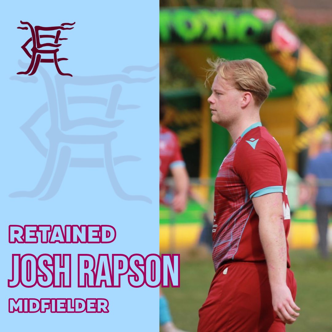 𝗥𝗲𝘁𝗮𝗶𝗻𝗲𝗱 | 𝗝𝗼𝘀𝗵 𝗥𝗮𝗽𝘀𝗼𝗻 ✍🏼

Mr. Versatile will build on his 150+ apps next season as he joins his brother in re-signing for 2025/26.

<a href="/jrapson08/">Josh Rapson</a> played a plethora of positions last season to help the team and was The Bull Boys Player Of The Year for his