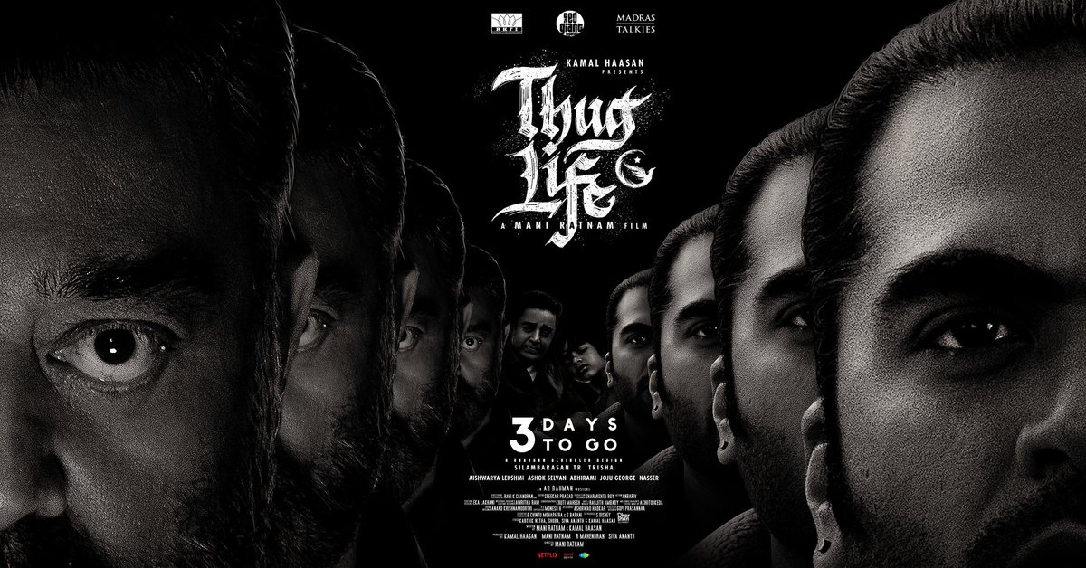 Dharsh_scribble's tweet photo. Sharing some #fanmade for #ThugLife ♥️
#Thuglifetrailer #ThugLifeVikatanExclusive #KollywoodCinima #CINEMA #KamalHaasan #KamalHaasan𓃵 #ManiRatnam https://t.co/AsCsh9iVaz
