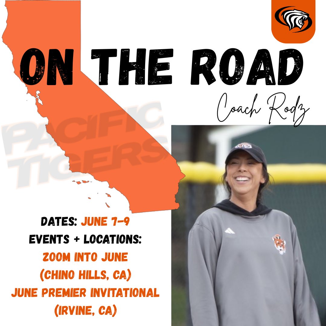 Coach Rodz is hitting the road down in So Cal this weekend! Let’s see those schedules ⬇️