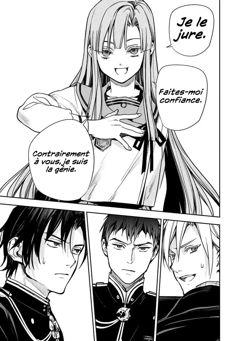 AtenTrad's tweet photo. Le chapitre 147 de Owari no Seraph "Regarder par-delà la mer"...

(Seraph of the End / Le Séraphin de la Fin)

...est disponible en 🇨🇵 sur MangaDex !

N'hésitez pas à RT pour partager la traduction au plus grand nombre, merci à vous !

Lien: https://t.co/aHJHznME6i https://t.co/hLU4oIyWuq