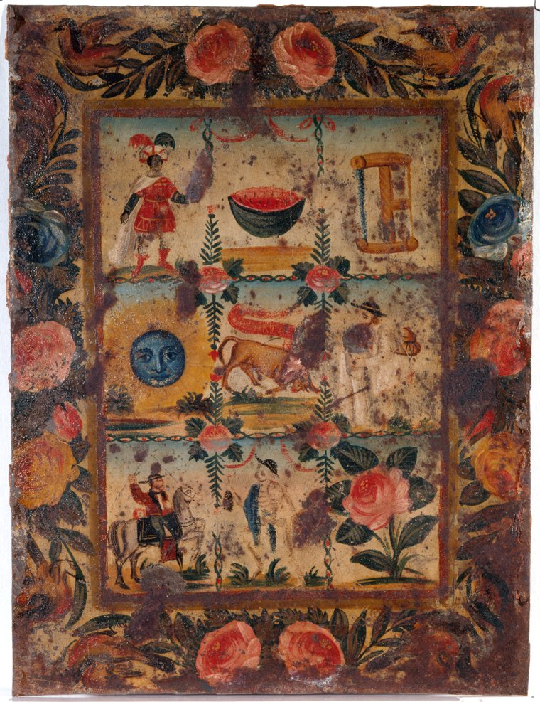 ElMuseoSoumaya's tweet photo. ¿#SabíasQue en 1770 Carlos III autorizó la creación de la #Lotería en la #NuevaEspaña? 
Estas láminas de 1850 forman parte de 20 siglos de arte en #México.

¡Descárgalas y juega con ellas!
#JuegoMW
#GameMW https://t.co/fUpKthMRIx