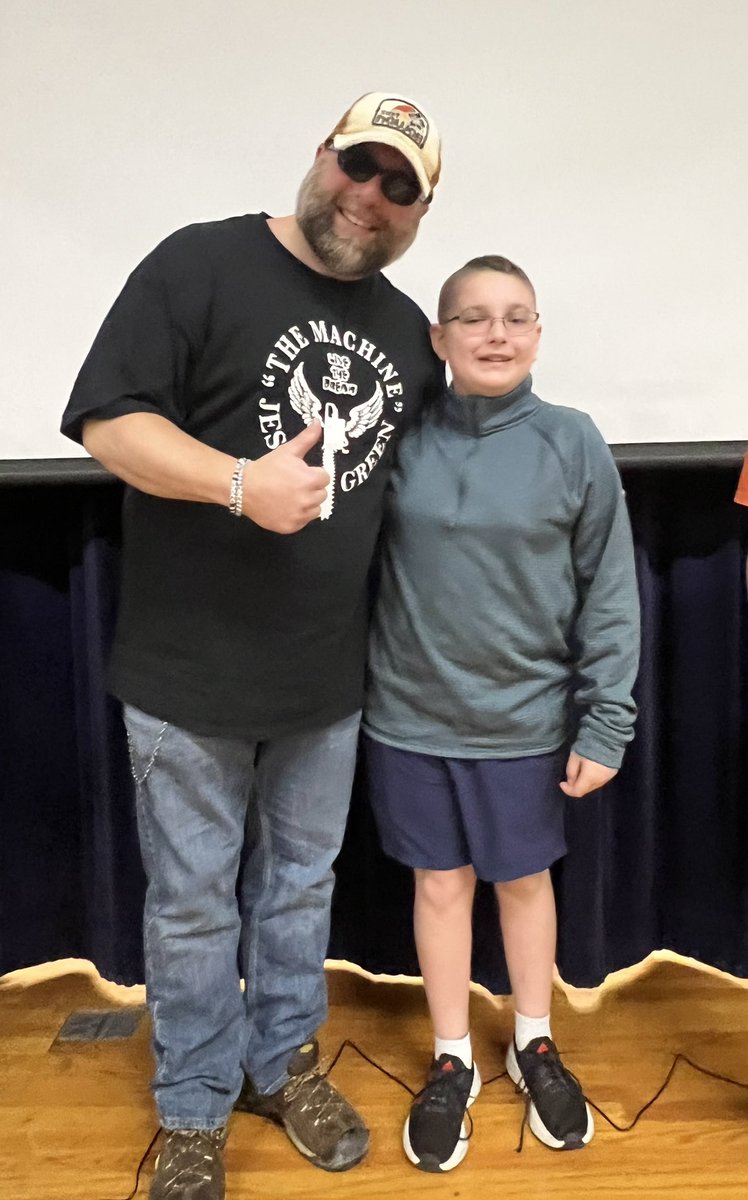 Meanwhile back at HMS we had the phenomenal Dr. “The Machine” Jesse Green speak with our students about pursing their dreams. Some of his positive messaging included: