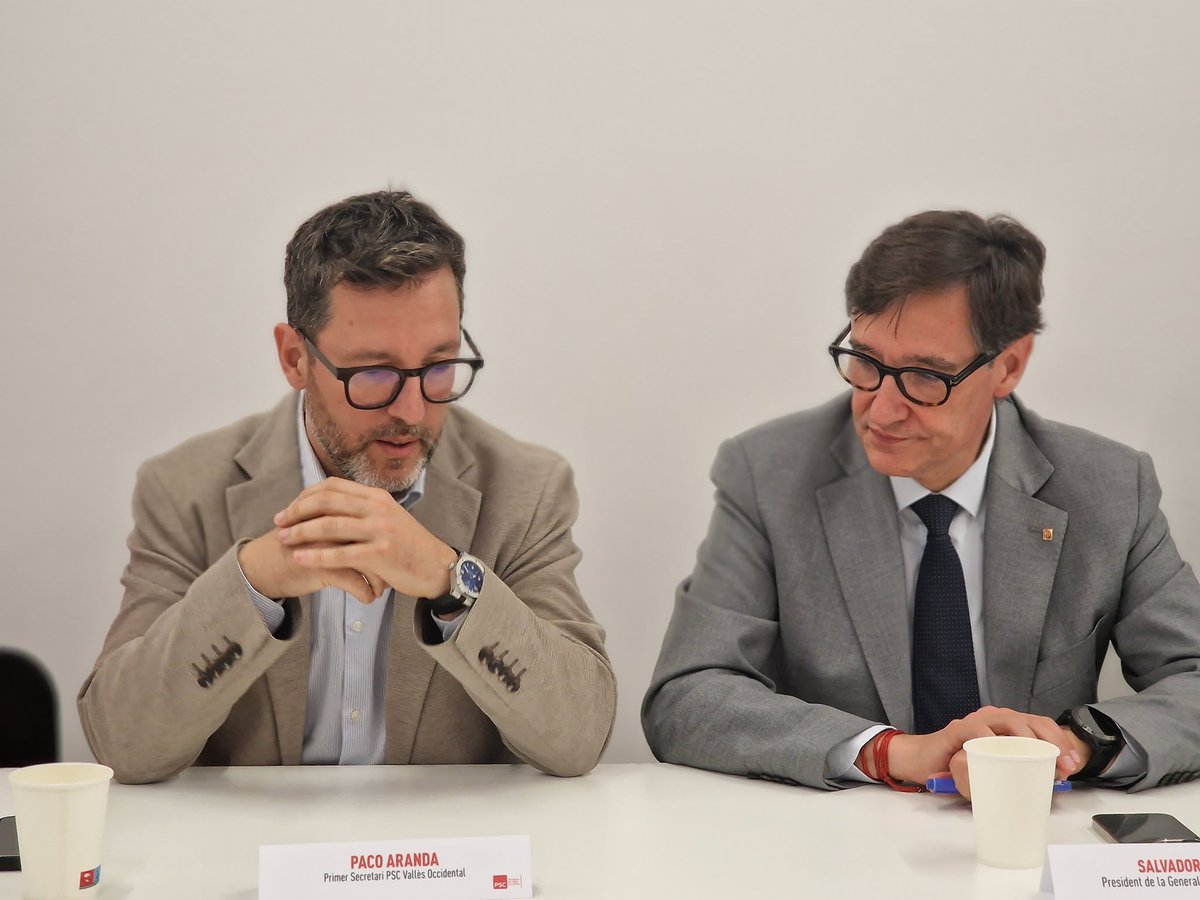 Socialistes PSC/❤ (@socialistes_cat) on Twitter photo “No ens tremolaran les cames a l’hora d’impulsar polítiques en matèria d’accés a l’habitatge. Estem centrant els esforços en garantir aquest dret, i ho estem fent col·laborant i treballant amb altres administracions”.
🗣️ <a href="/salvadorilla/">Salvador Illa Roca</a>, al consell de federació del <a href="/PSCVOCC/">PSC Vallès Occidental</a> “No ens tremolaran les cames a l’hora d’impulsar polítiques en matèria d’accés a l’habitatge. Estem centrant els esforços en garantir aquest dret, i ho estem fent col·laborant i treballant amb altres administracions”.
🗣️ <a href="/salvadorilla/">Salvador Illa Roca</a>, al consell de federació del <a href="/PSCVOCC/">PSC Vallès Occidental</a>