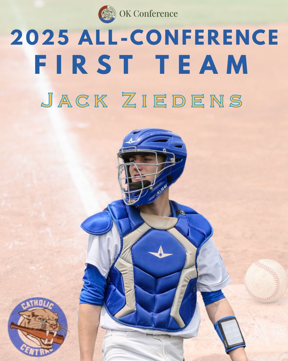 The 2025 season is a wrap; several of our student-athletes have earned postseason recognition for their outstanding performance on the field and excellence in the classroom.

Congrats to Jack Ziedens on his All-Conference Honors