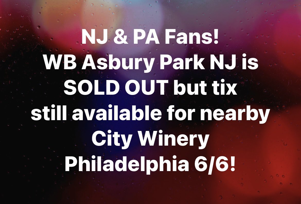 Smithereens Official Band Page (@smithereenshq) on Twitter photo <a href="/SmithereensHQ/">Smithereens Official Band Page</a> with guest vocalist <a href="/johncowsill/">John Cowsill</a> at <a href="/citywineryphil/">City Winery Philadelphia</a> Philadelphia on June 6 citywinery.com/philadelphia/e… <a href="/SmithereensHQ/">Smithereens Official Band Page</a> with guest vocalist <a href="/johncowsill/">John Cowsill</a> at <a href="/citywineryphil/">City Winery Philadelphia</a> Philadelphia on June 6 citywinery.com/philadelphia/e…