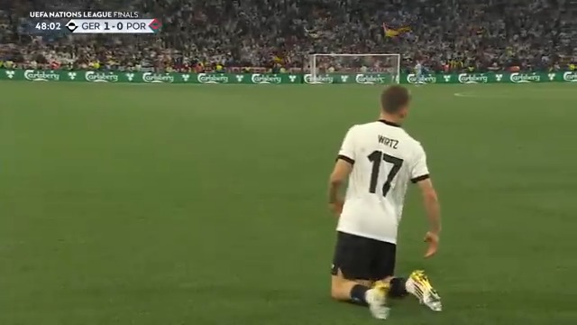 THERE IT IS 😤Florian Wirtz gives Germany the lead! 🇩🇪