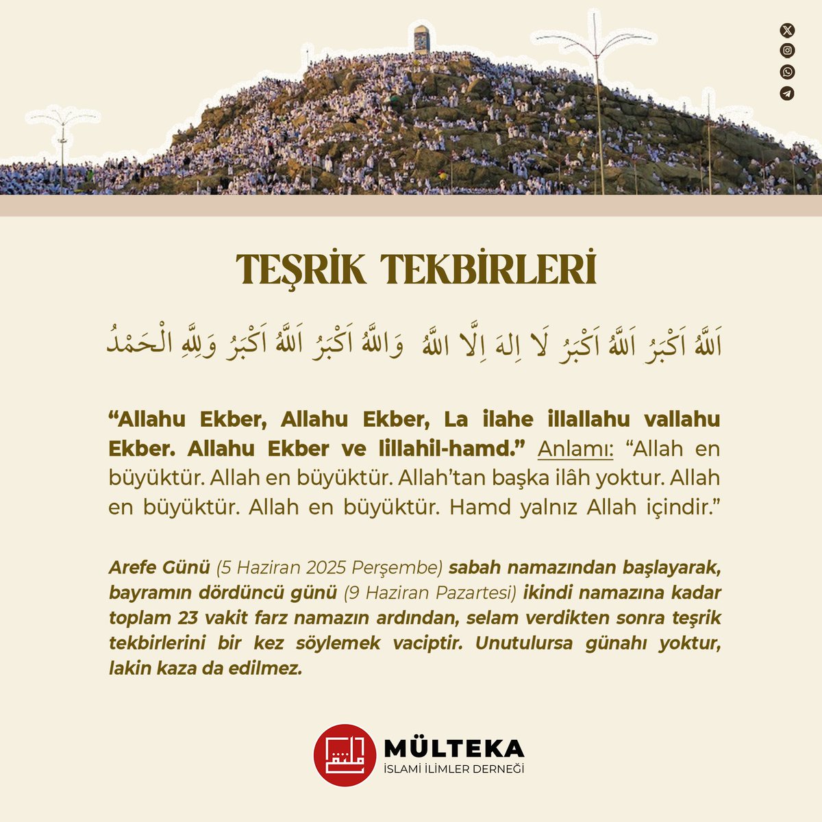 Mülteka İslami İlimler (@multeka_) on Twitter photo 