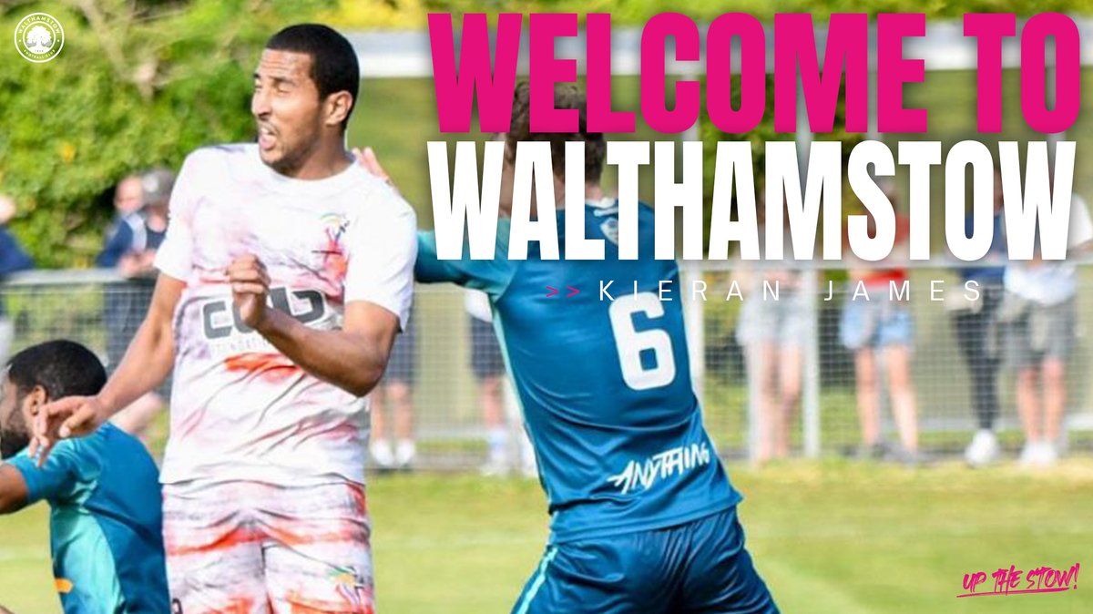 𝗪𝗲𝗹𝗰𝗼𝗺𝗲 𝘁𝗼 𝗪𝗮𝗹𝘁𝗵𝗮𝗺𝘀𝘁𝗼𝘄, 𝗞𝗶𝗲𝗿𝗮𝗻 𝗝𝗮𝗺𝗲𝘀!

The forward joins us from SOUL Tower Hamlets, where he played a key part in their promotion last season!