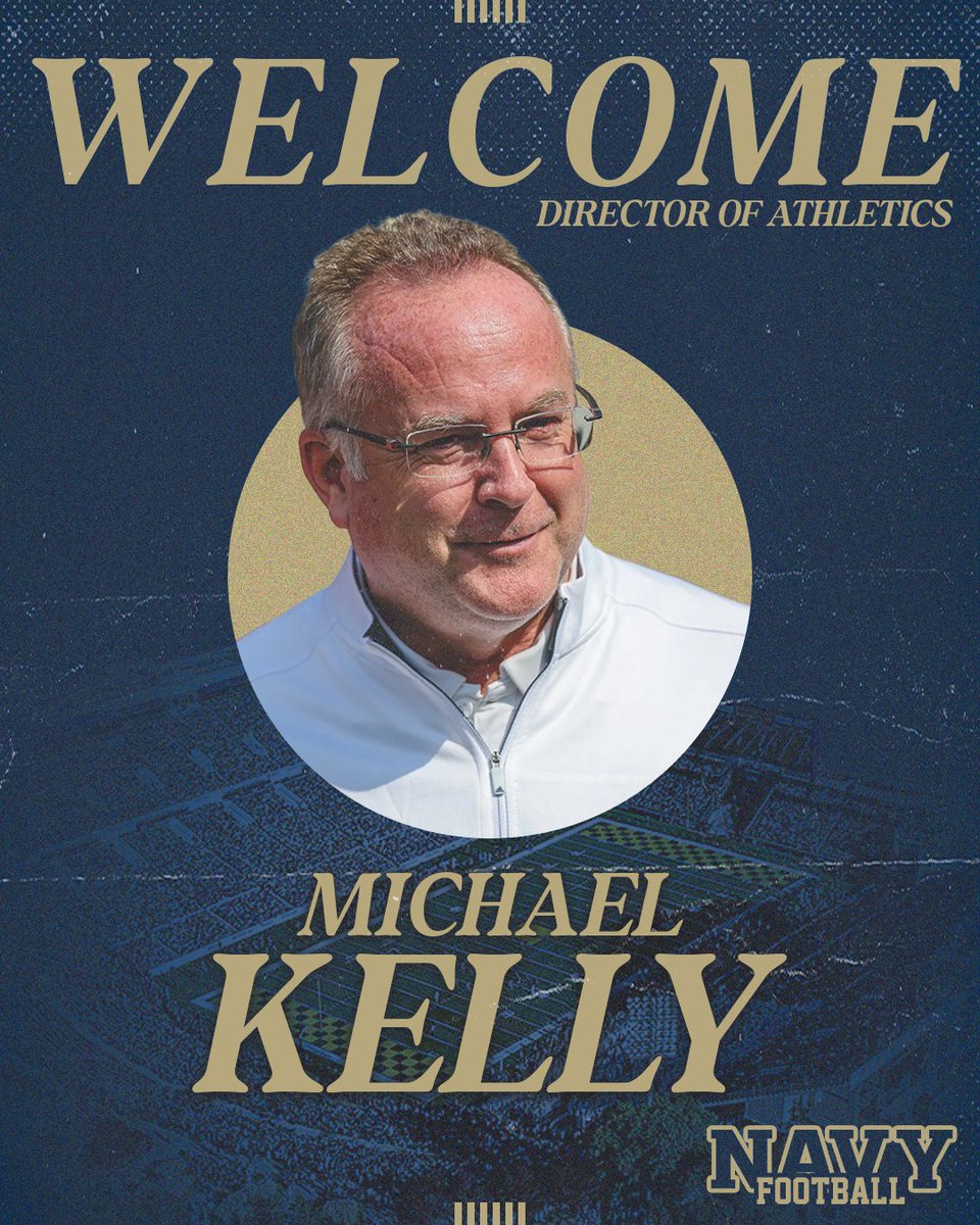 Please join us in welcoming our new Director of Athletics, Michael Kelly, to the Yard!

#GoNavy | #RollGoats