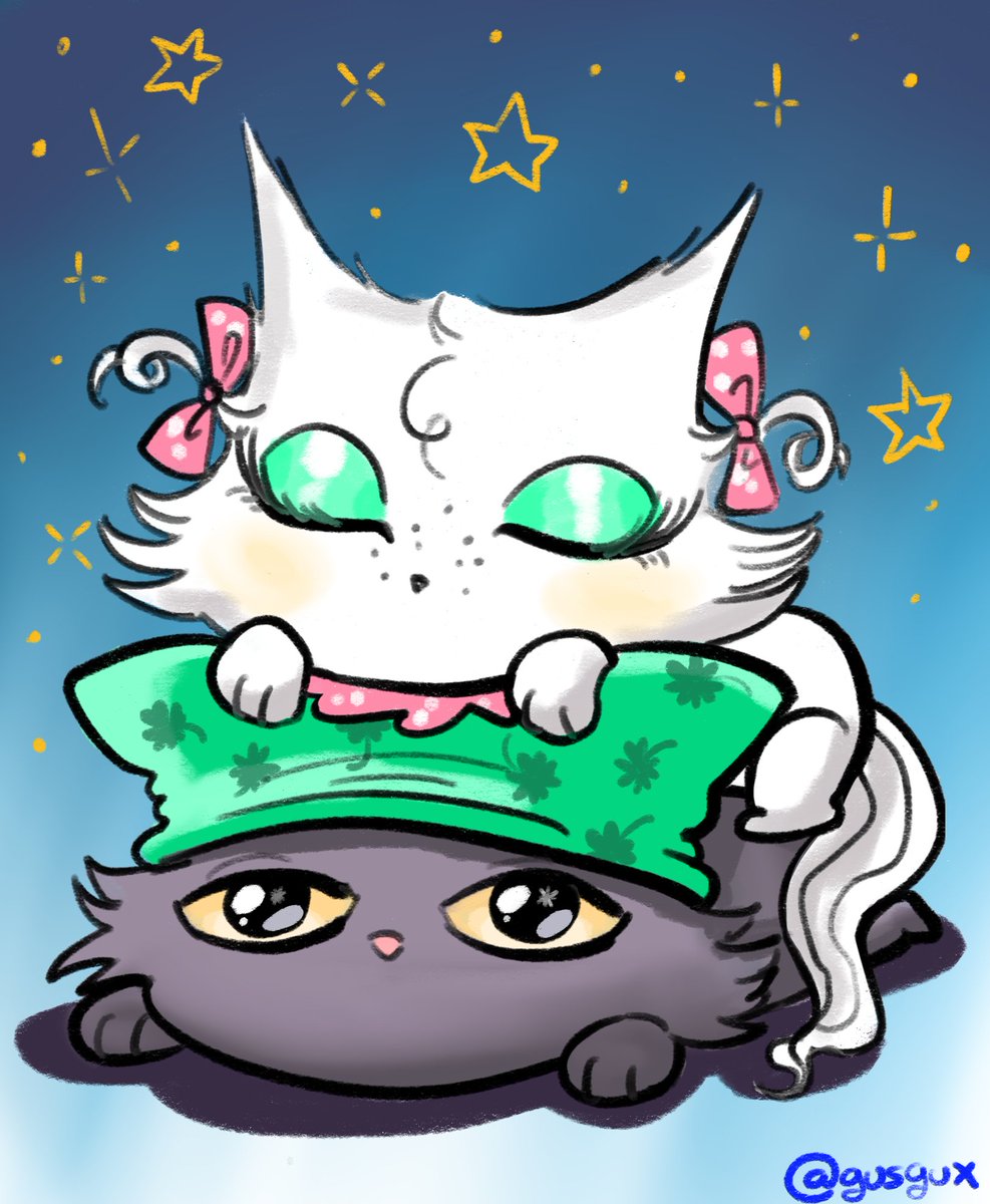 Fanart de Nojao-kun y Coquetta-chan, los hermosos personajes de <a href="/mmoriqomm/">Dr.MORICKY</a>