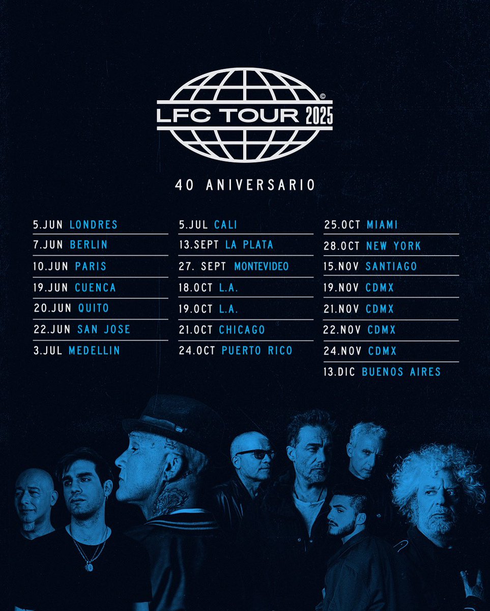 📢 SINTONICEN PARLANTES 

#LFCTOUR2025