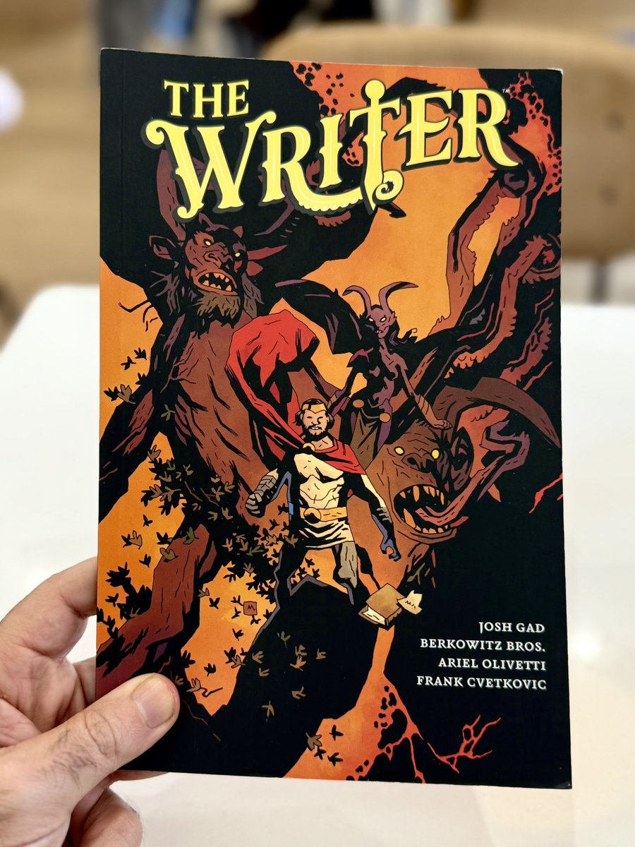 JasonRagosta's tweet image. #TodaysReading #TheWriter by #JoshGad #BerkowitzBros #ArielOlivetti #FrankCvetkovic