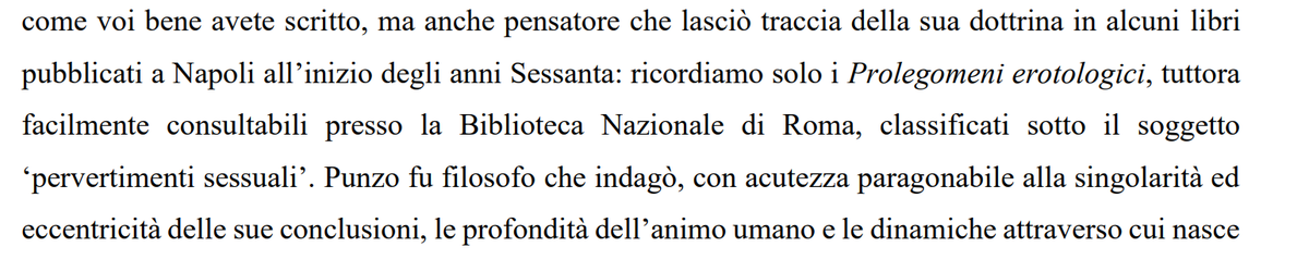 MarioChiari's tweet photo. @Lellochiocco @Framar2807 @DeShindig Lettera a @espressonline del direttore IISC. Spiega bene lo schifo dell'olarrenismo, catalogato in biblioteca sotto la voce "pervertimenti sessuali", da Punzo al suo discepolo Miraglia. L'IISC ha tolto la lettera dal sito ma si trova a questo link archive:
https://t.co/SK1UQodJJv https://t.co/kTVu2gj8KI