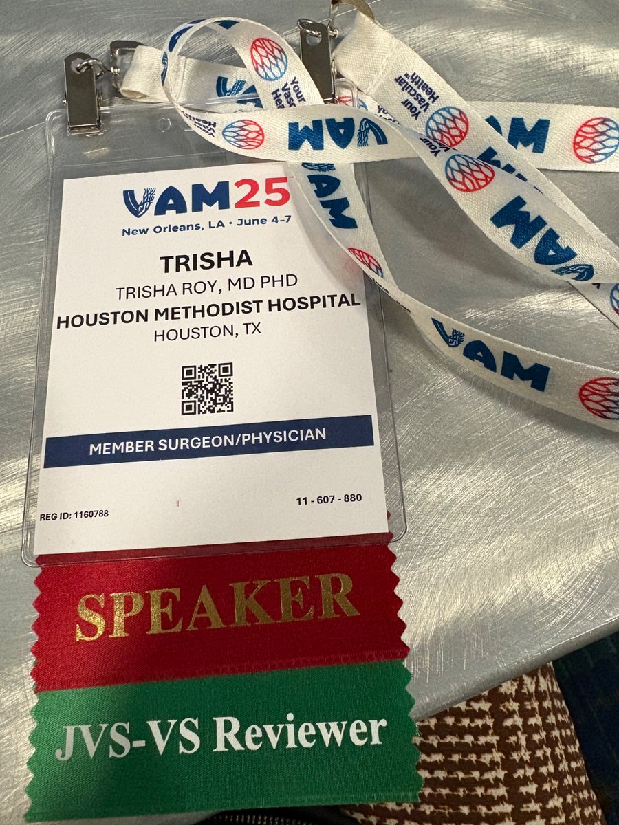 So excited to be at #VAM2025 <a href="/VascularSVS/">Vascular SVS</a>!