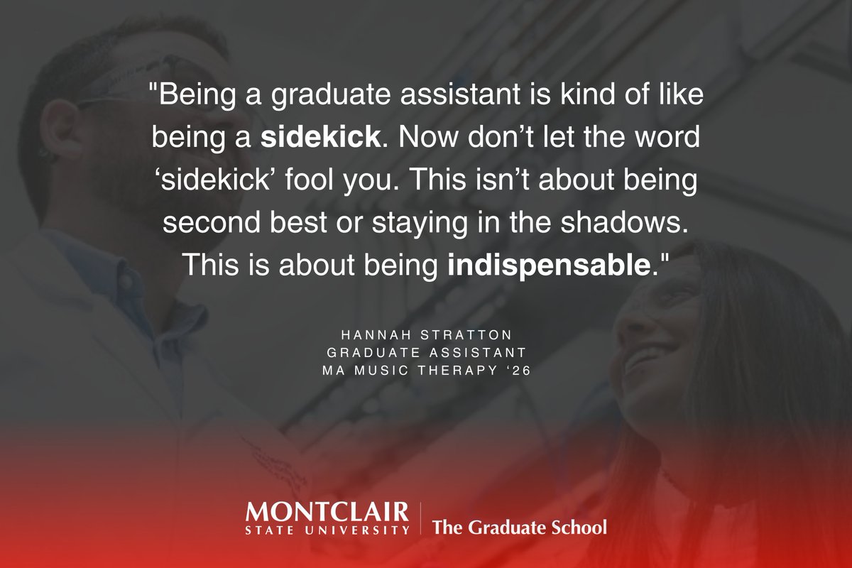 The Graduate School at Montclair State University tweet media