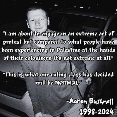 NEVER FORGET AARON BUSHNELL