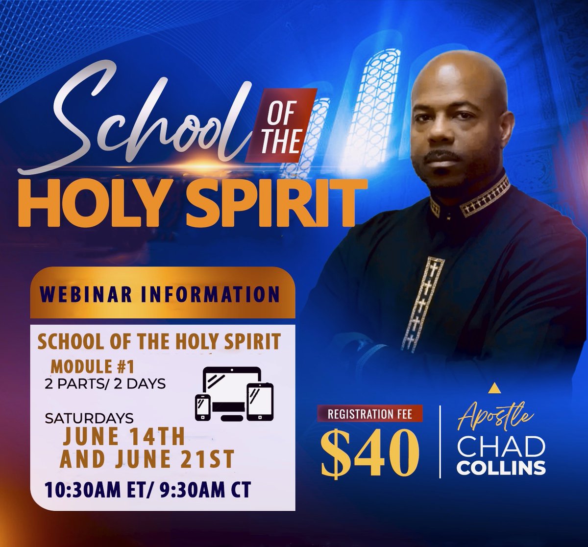 chad_collins_'s tweet photo. School of the Holy Spirit Webinar 🌍
June 14th and June 21st 
 https://t.co/YzFjQllCLD https://t.co/3o1DgUXkGj