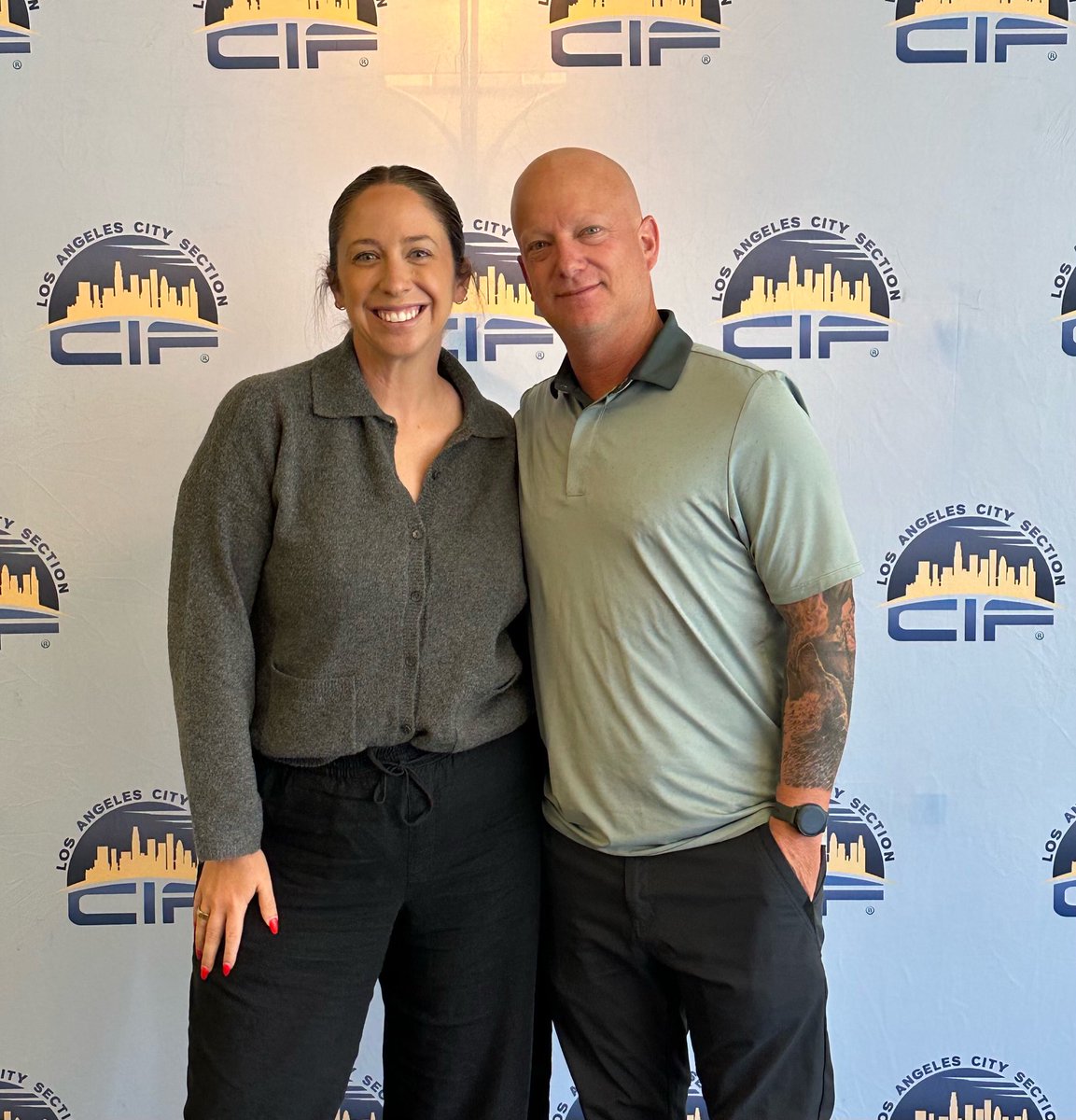 The CIF Los Angeles City Section's 2024-2025 Athletic Director Rookie of the Year is Megan Kauffman from Taft High School.