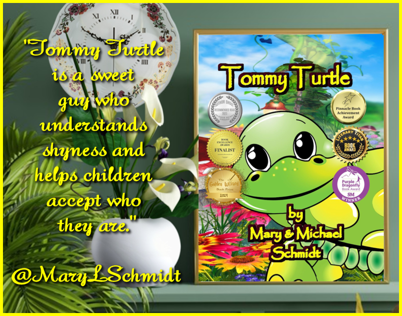AuthorMichael57's tweet photo. @dmtoft #selfesteem increases, giving him success over shyness. All kids are shy! Friendly kids!" https://t.co/FiHMyU4dGW #kidlit #PictureBooks #inclusion @MaryLSchmidt #TommyTurtle #bookboost #BooksWorthReading https://t.co/BVTaPszN65