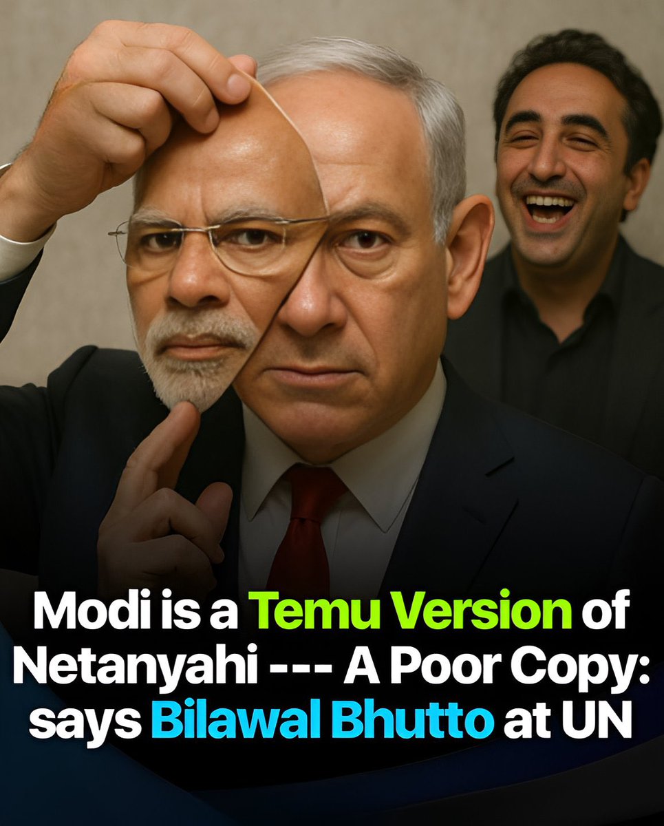 RanaQaisar7744's tweet image. Modi Is Temu version and cheap copy of natan yahu😜😜 #TemuVersion