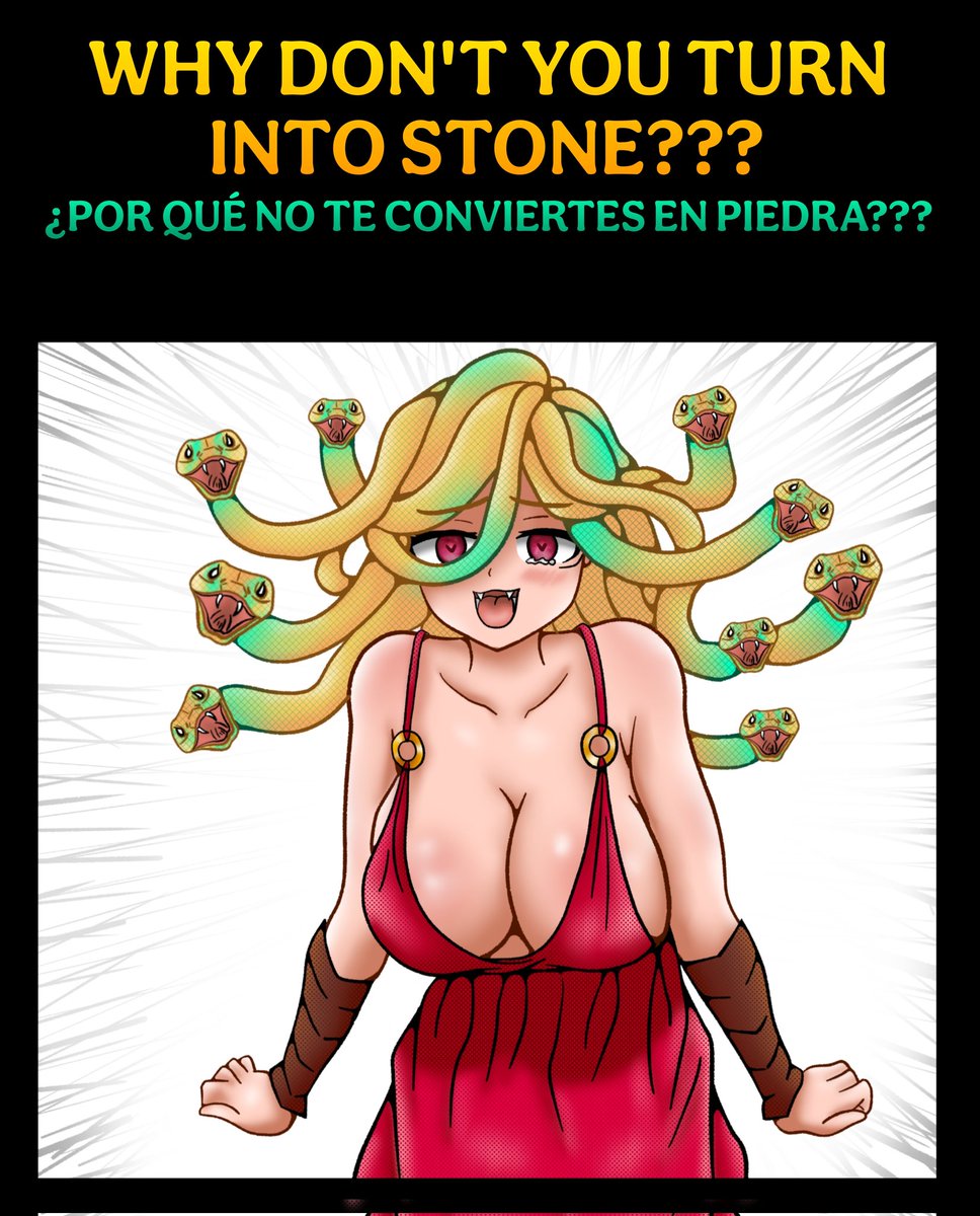 WHY DON'T YOU TURN INTO STONE?????????